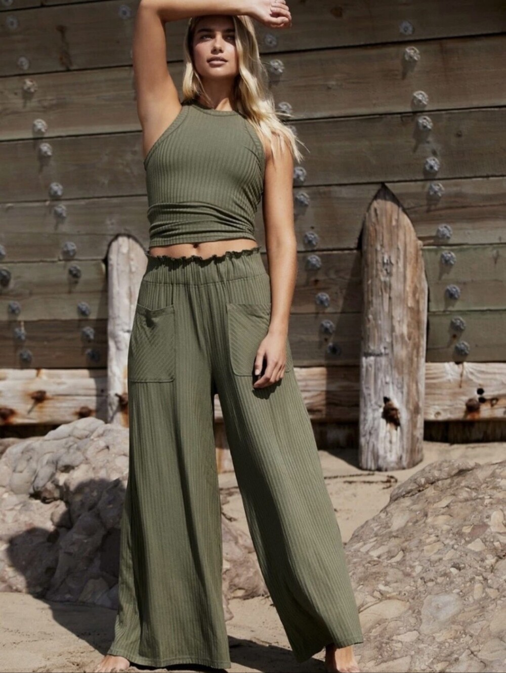 Free People Movement Blissed Out Wide Leg Pants